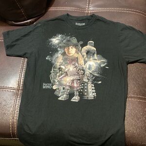 Doctor Who Black Graphic Tee